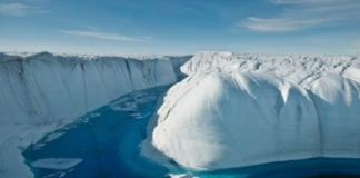 “Cerca de Nuuk (la capital de Groenlandia), ya se han derretido 1.2 metros de hielo. Esto sucede todos los años, pero no tan temprano en la temporada”