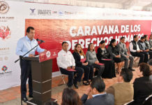 El Presidente Municipal de Oaxaca de Juárez, Oswaldo García Jarquín participó en el arranque de la Tercera Jornada de las Caravanas de los Derechos Humanos.