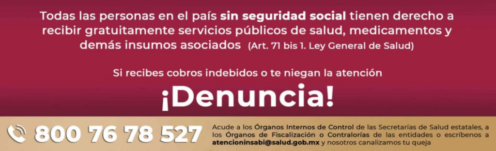 Dan a conocer número telefónico para denuncias por anomalías y cobros.n