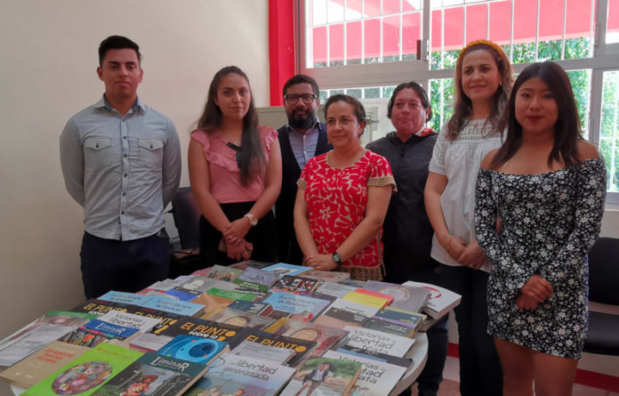 Se han donado mil libros en beneficio de 25 bibliotecas.