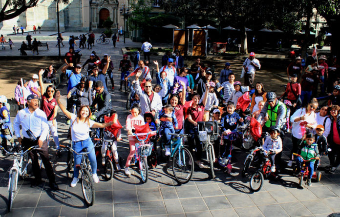 Mediante la primera edición de “Rodando con el Corazón”, niños y niñas conocieron el valor de la joya urbana donde habitan.