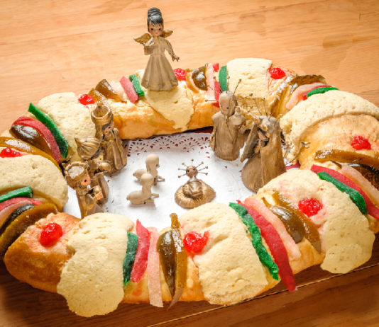 ¿Y tú ya partiste la rosca?, feliz día de reyes.