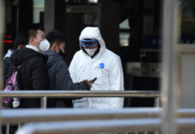 Medidas de seguridad Wuhan China, FOTO: AFP.