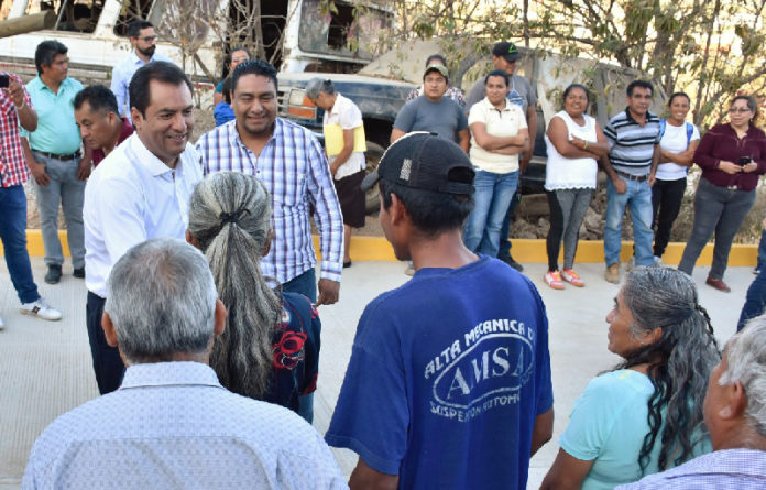 Con recursos del ejercicio 2019, se han atendido necesidades de infraestructura urbana; supervisa edil obra concluida en la Agencia de Policía de Guadalupe Victoria.