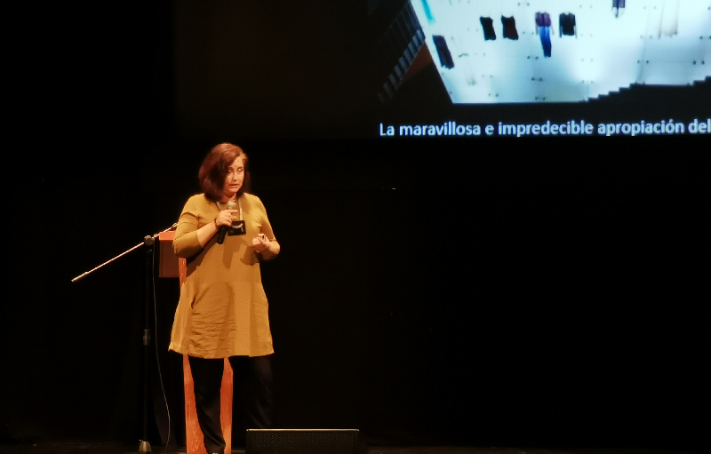 La arquitecta Cristina Verissimo, señaló que las mujeres están presentes en la historia de la arquitectura.