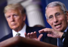 Anthony Fauci, asesor de Trump frente a la pandemia de Covid-19. Foto Afp.