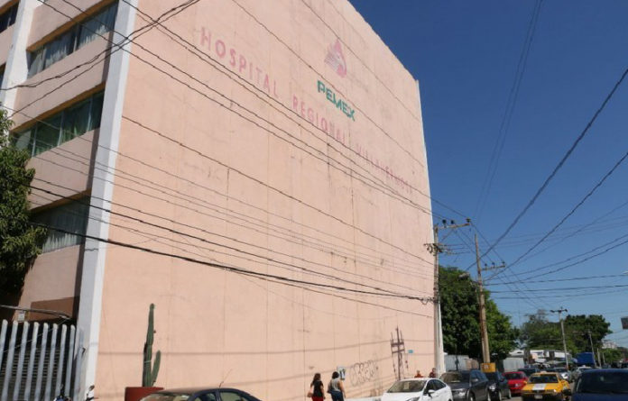 Hospital Regional de Pemex en Villahermosa, Tabasco. Foto Cuartoscuro/Archivo.