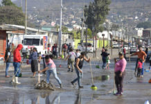 El saneamiento se extendió a las calles de Mercaderes, Valles Centrales, Cosijopi, Prolongación de Victoria, avenida Central, área de Tepepan, entre otras.