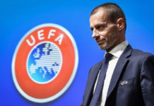 Aleksander Ceferin, presidente de la UEFA, en imagen de archivo. Foto Afp.