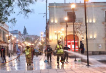 La Secretaría de Salud del Estado y corporaciones de la SSPO y CEPCO realizarán la sanitización de plazas públicas, al ser éstos los lugares en donde se da el mayor número de contagios.