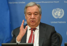 Guterres pidió "no una vacuna o tratamientos para un país o una región, o la mitad del mundo, sino una vacuna y tratamientos baratos, sanos, efectivos, fácilmente utilizables y que sirvan para todos, en todas partes". Foto Afp / Archivo.