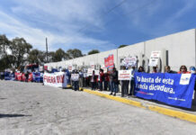 Manifestación de Socios de la Cooperativa Cruz Azul. Foto Cuartoscuro/ Archivo.