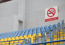 Estadio sin humo de tabaco.