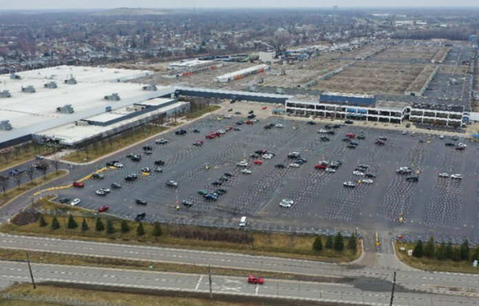 Planta de General Motors en Michigan. Foto Afp.