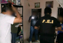 Tras ejecutar una orden de cateo en Santa Cruz Mixtepec, Distrito de Zimatlán, se logró la detención de los masculinos J M. F., J. M. F y Y. M.