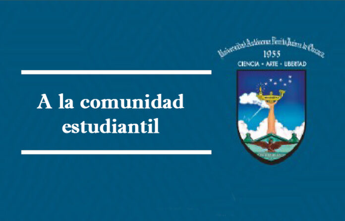 Comunicado emitido por el Rector de la UABJO, Eduardo Bautista Martínez e integrantes de la Comisión Técnica de Salud, sobre la reanudación de actividades académicas y administrativas.