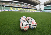 La Liga ha permitido que los jugadores realicen entrenamientos individuales en las instalaciones de sus equipos. Foto Afp.