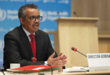 La OMS ha trabajado sin cesar desde la aparición del SARS-CoV-2, dijo su director general, Tedros Adhanom Ghebreyesus. Foto Afp.