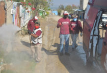 Además de vialidades, la Coordinación Ejecutiva del Centro Histórico saneó vehículos recolectores de basura.