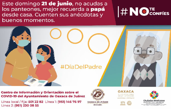 El domingo 21 de junio, los cinco cementerios de la ciudad capital mantendrán sus puertas cerradas como medida de prevención de contagios de COVID19.