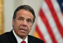 Andrew Cuomo, gobernador de Nueva York. Foto Afp.