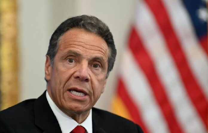 Andrew Cuomo, gobernador de Nueva York. Foto Afp.