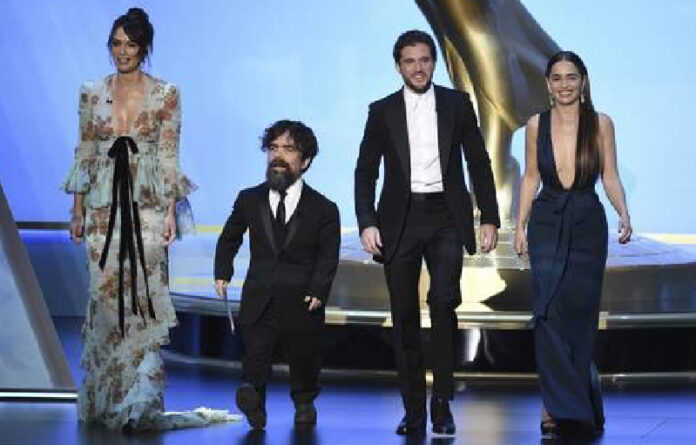 En imagen de archivo, la entrega de la edición 71 de los Premios Emmy en 2019. Foto Afp.