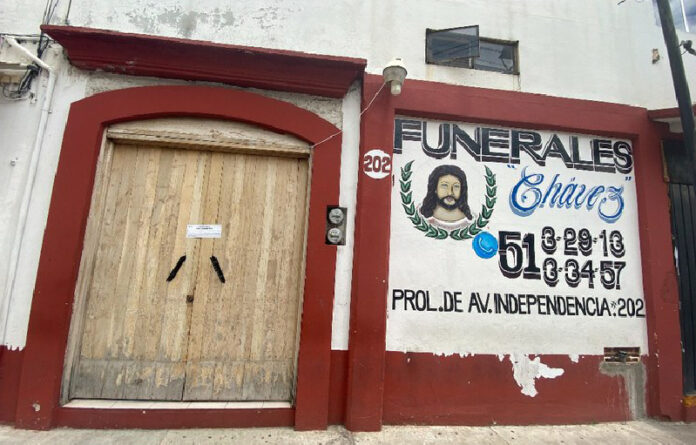 Fachada del establecimiento en Oaxaca. Foto Jorge A. Pérez Alfonso.