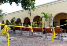 Restaurantes de Yucatán podrán abrir con un funcionamiento del 25 por ciento. Foto Abraham Bote.