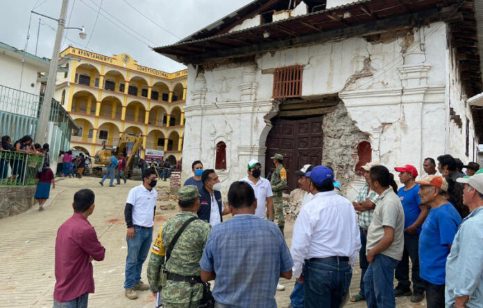 Fueron supervisados inmuebles afectados y se dio información para concentrar el número de viviendas afectadas, a fin de que puedan acceder a apoyos.