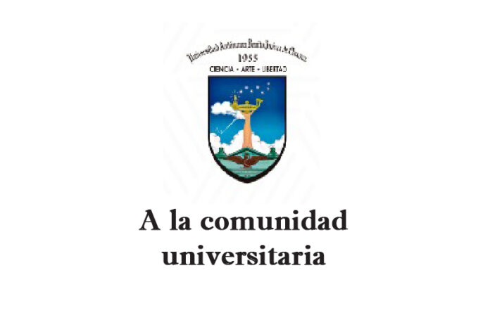 Emite UABJO comunicado oficial a la comunidad universitaria.