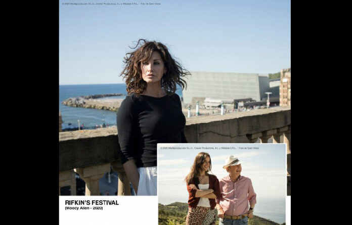 Rifkin's Festival’, de Woody Allen, se estrenará en el Festival de San Sebastián. Imagen de Twitter @sansebastianfes.