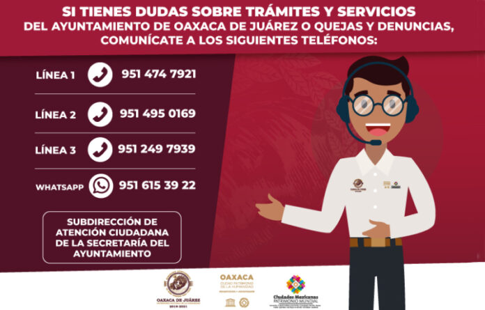 En tres meses, la Subdirección de Atención Ciudadana de la Secretaría del Ayuntamiento ha recibido y canalizado reportes, denuncias y dudas sobre trámites municipales.