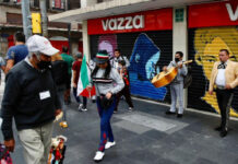 Reactivación de las actividades en el Centro Histórico de la capital del país. Foto Roberto García O.