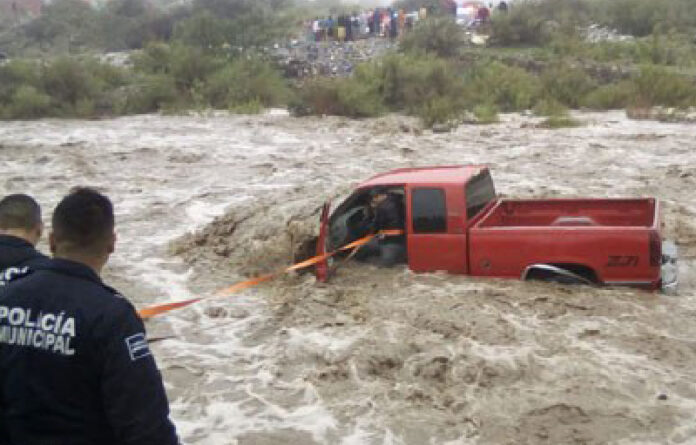 Estos son algunos de los estragos del huracán Hanna, en su paso por el norte de México.