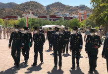 Personal de la Sedena en Sonora. Foto Cristina Gómez.