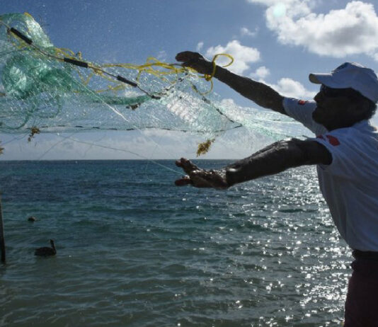 Un pescador en Puerto Morelos, Quintana Roo. Foto Cuartoscuro/ archivo.