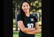 La mexicana Seomara Sainz firmó con el Barricalla Centro Universitario Sportivo Torino Volley para jugar en la Lega Pallavolo Femminile A2 de Italia, durante la temporada 2020-2021. Foto cortesía de la UDLAP.