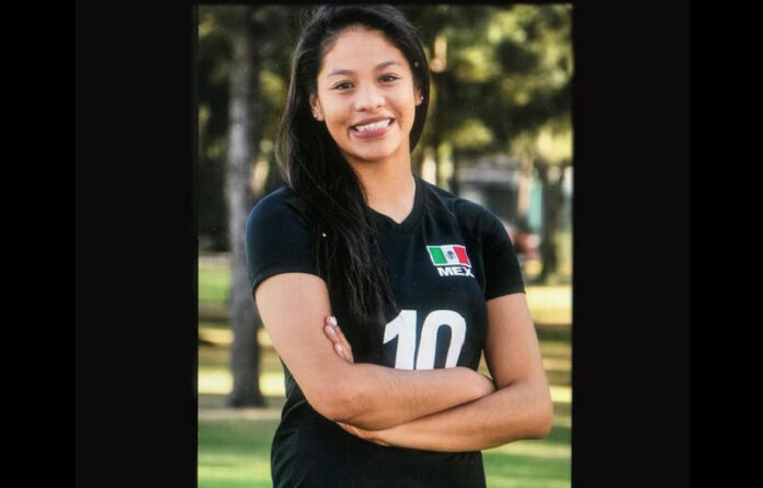 La mexicana Seomara Sainz firmó con el Barricalla Centro Universitario Sportivo Torino Volley para jugar en la Lega Pallavolo Femminile A2 de Italia, durante la temporada 2020-2021. Foto cortesía de la UDLAP.