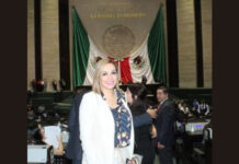 Zulema Adams Pereyra, alcaldesa de Tecate. Foto @adams_zulema.