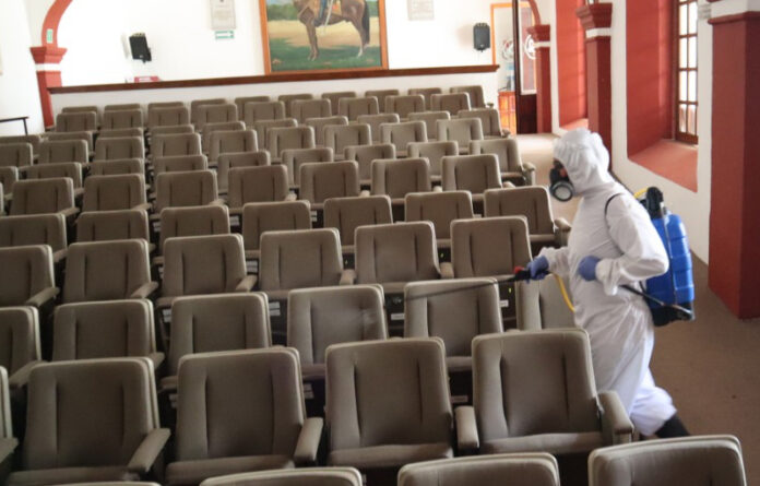 La Coordinación Ejecutiva del Centro Histórico intervino todas las instalaciones del recinto, procurando espacios libres de riesgos a la salud.