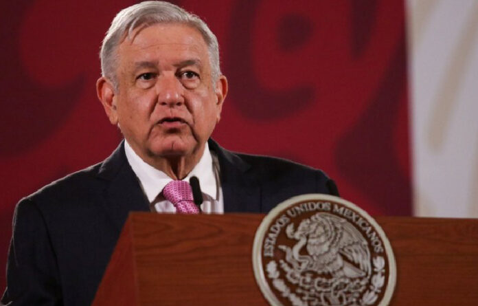 El presidente Andrés Manuel López Obrador durante conferencia de prensa este 25 de agosto de 2020. Foto Cuartoscuro.