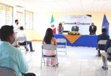 Se realizó la ceremonia simbólica de entrega de diplomas a estudiantes que egresaron de la Licenciatura en Entrenamiento Deportivo, generación 2016-2020.