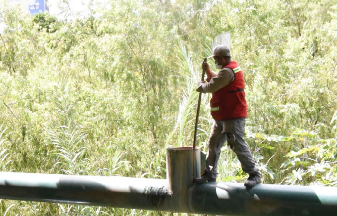 Se realizó el desazolve y limpieza de la infraestructura que compone el colector sanitario San Jacinto.