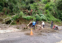La Secretaría de la Defensa Nacional activó el Plan DN-III-E en las zonas afectadas. Foto cortesía PC Veracruz.