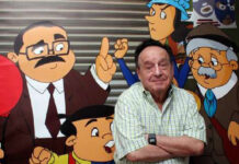 En imagen de archivo, Roberto Gómez Bolaños creador de la serie mexicana 'El Chavo del 8'. Foto Xinhua.