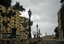 El toque de queda en La Habana ante el Covid-19 se aplicará del uno al 15 de septiembre. Foto Afp.