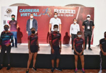 El edil Oswaldo García Jarquín participó en el arranque de la Carrera Virtual “Jóvenes de la capital”, una de las 40 actividades programadas con motivo de “Agosto, mes de la Juventud”.