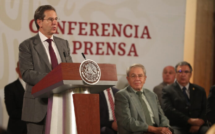 Esteban Moctezuma, titular de la Secretaría de Educación Publica. Foto LA JORNADA/José Antonio López.