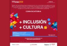 Convocatoria “+Inclusión + Cultura”, que garantiza la inclusión para la participación efectiva en la vida cultural de personas con cualquier tipo de discapacidad.